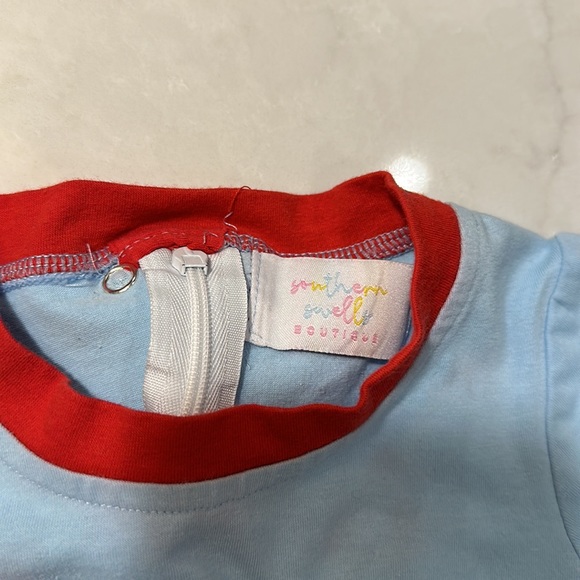 Southern Swells Christmas PJ’s 3-6M - Picture 3 of 6